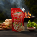 Young's Chicken Spread . Bar-B-Q
